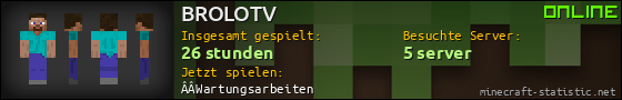 Benutzerleisten 560x90 für BROLOTV