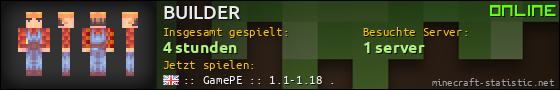 Benutzerleisten 560x90 für BUILDER