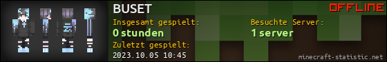 Benutzerleisten 560x90 für BUSET