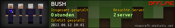 Benutzerleisten 560x90 für BUSH