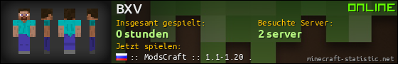 Benutzerleisten 560x90 für BXV
