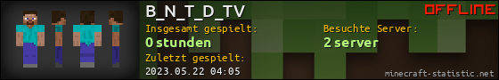 Benutzerleisten 560x90 für B_N_T_D_TV