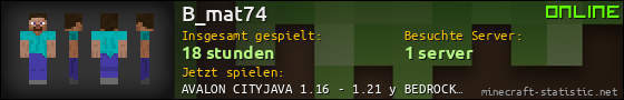Benutzerleisten 560x90 für B_mat74