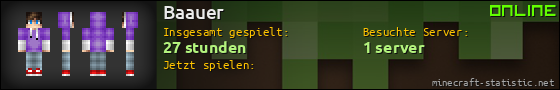 Benutzerleisten 560x90 für Baauer