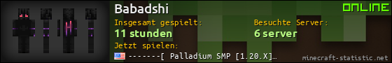 Benutzerleisten 560x90 für Babadshi