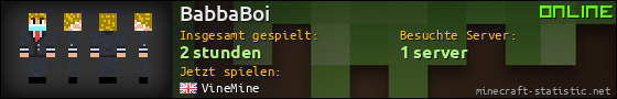 Benutzerleisten 560x90 für BabbaBoi