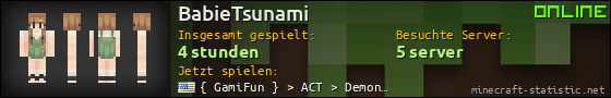 Benutzerleisten 560x90 für BabieTsunami