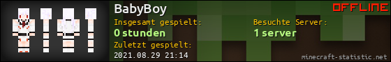 Benutzerleisten 560x90 für BabyBoy