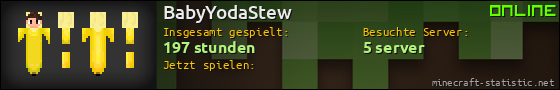 Benutzerleisten 560x90 für BabyYodaStew