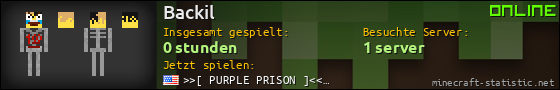 Benutzerleisten 560x90 für Backil