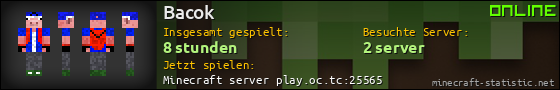 Benutzerleisten 560x90 für Bacok