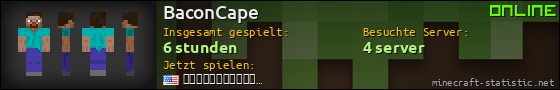 Benutzerleisten 560x90 für BaconCape