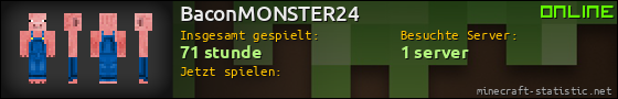 Benutzerleisten 560x90 für BaconMONSTER24