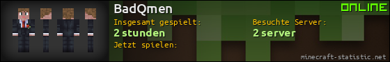 Benutzerleisten 560x90 für BadQmen