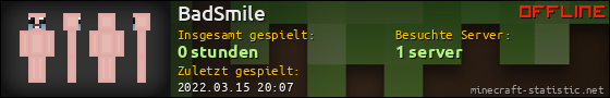Benutzerleisten 560x90 für BadSmile