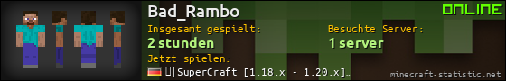 Benutzerleisten 560x90 für Bad_Rambo