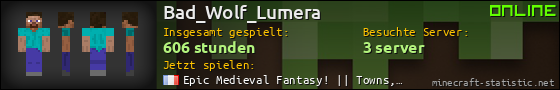 Benutzerleisten 560x90 für Bad_Wolf_Lumera