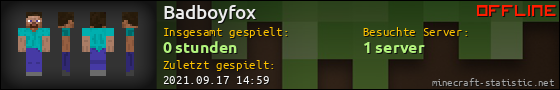 Benutzerleisten 560x90 für Badboyfox