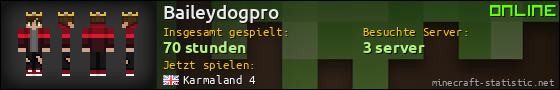 Benutzerleisten 560x90 für Baileydogpro