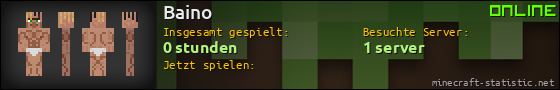Benutzerleisten 560x90 für Baino