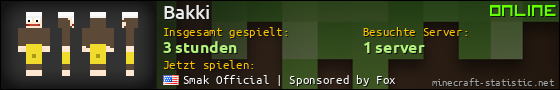 Benutzerleisten 560x90 für Bakki