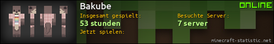 Benutzerleisten 560x90 für Bakube