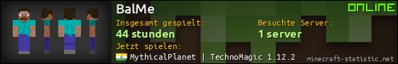 Benutzerleisten 560x90 für BalMe