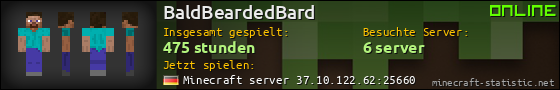 Benutzerleisten 560x90 für BaldBeardedBard