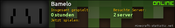 Benutzerleisten 560x90 für Bamelo