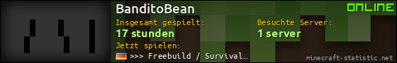 Benutzerleisten 560x90 für BanditoBean