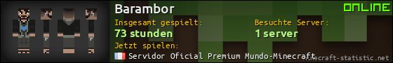 Benutzerleisten 560x90 für Barambor