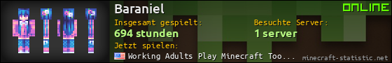 Benutzerleisten 560x90 für Baraniel