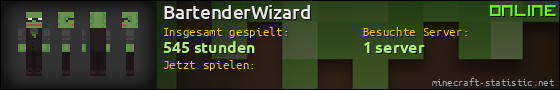 Benutzerleisten 560x90 für BartenderWizard