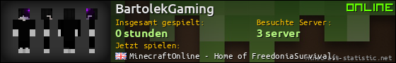 Benutzerleisten 560x90 für BartolekGaming