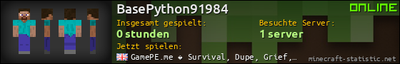 Benutzerleisten 560x90 für BasePython91984