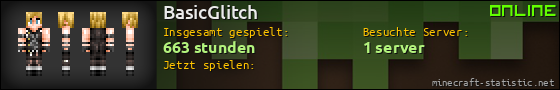 Benutzerleisten 560x90 für BasicGlitch