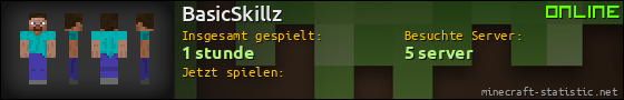 Benutzerleisten 560x90 für BasicSkillz