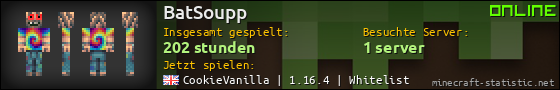 Benutzerleisten 560x90 für BatSoupp