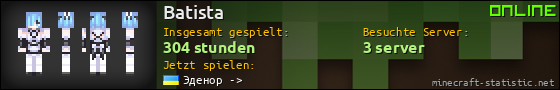 Benutzerleisten 560x90 für Batista