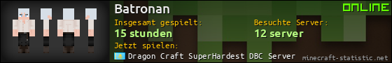 Benutzerleisten 560x90 für Batronan