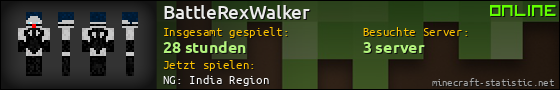 Benutzerleisten 560x90 für BattleRexWalker