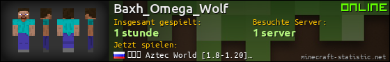 Benutzerleisten 560x90 für Baxh_Omega_Wolf