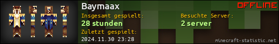 Benutzerleisten 560x90 für Baymaax