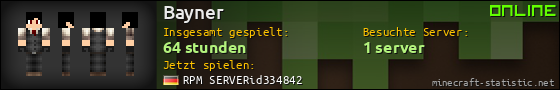 Benutzerleisten 560x90 für Bayner
