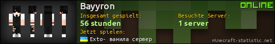 Benutzerleisten 560x90 für Bayyron