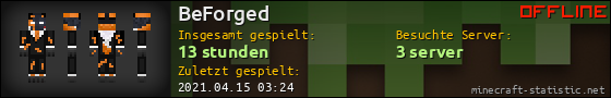 Benutzerleisten 560x90 für BeForged