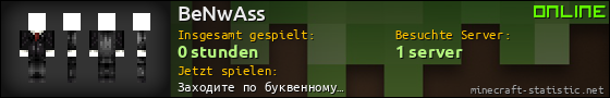 Benutzerleisten 560x90 für BeNwAss