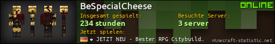 Benutzerleisten 560x90 für BeSpecialCheese