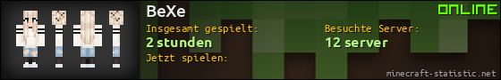 Benutzerleisten 560x90 für BeXe