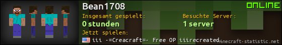 Benutzerleisten 560x90 für Bean1708